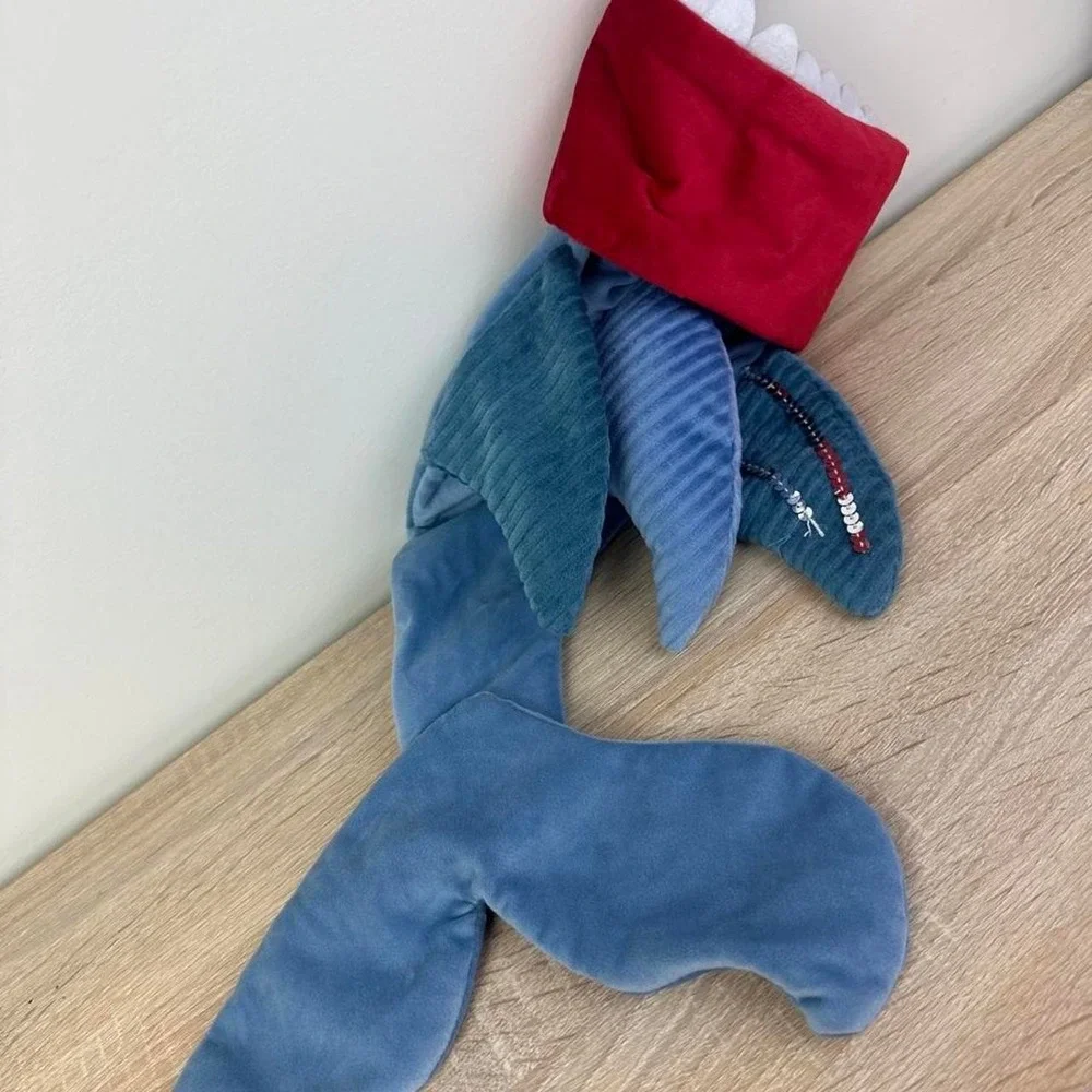 Shark Christmas Stocking Adorable Fun